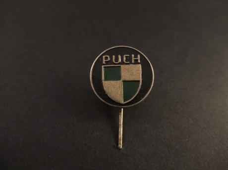 Puch bromfietsen, motorfietsen, fietsen ,inbouwmotoren.logo